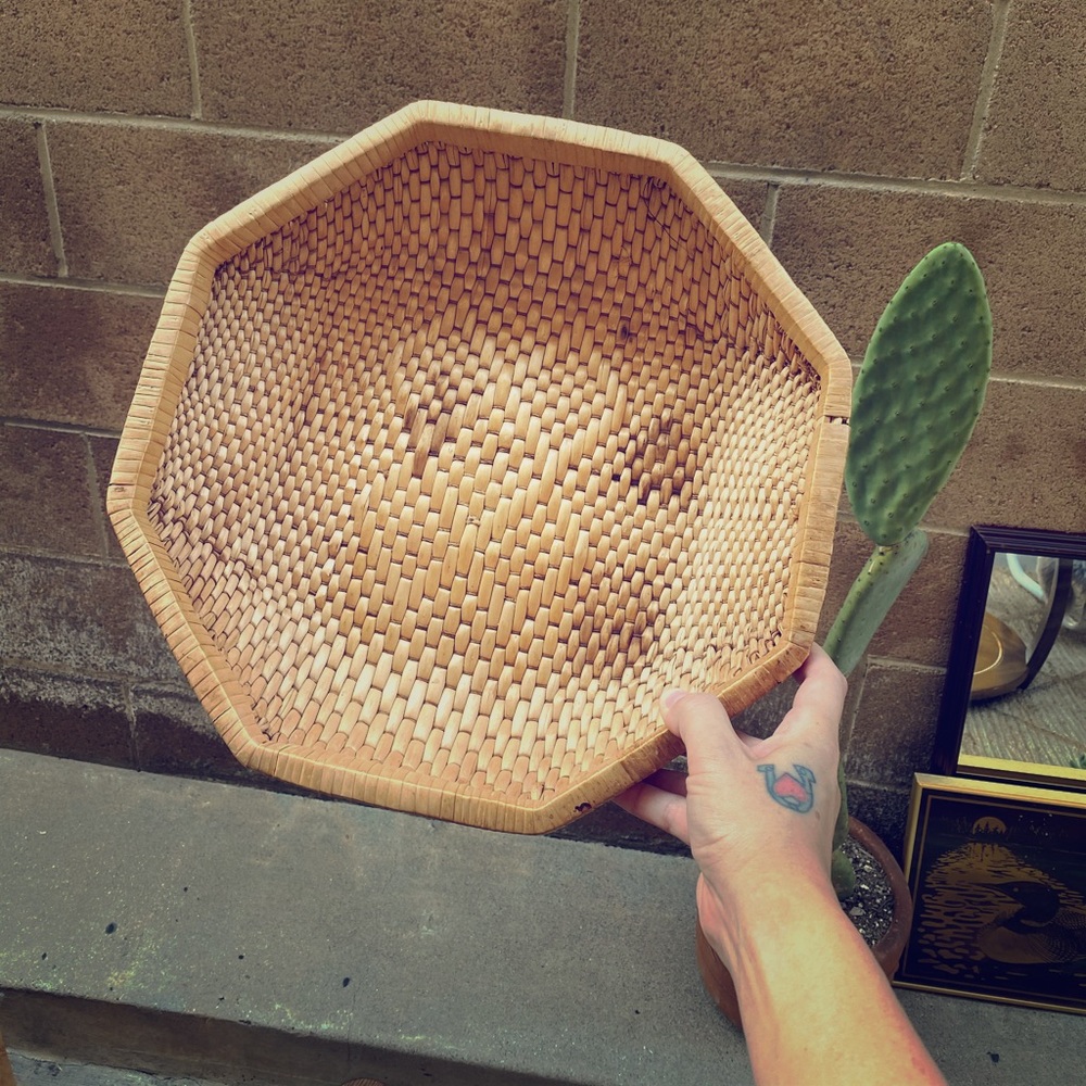 Large hexagon basket